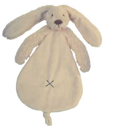 Schmusetuch Hase Richie beige 25 cm